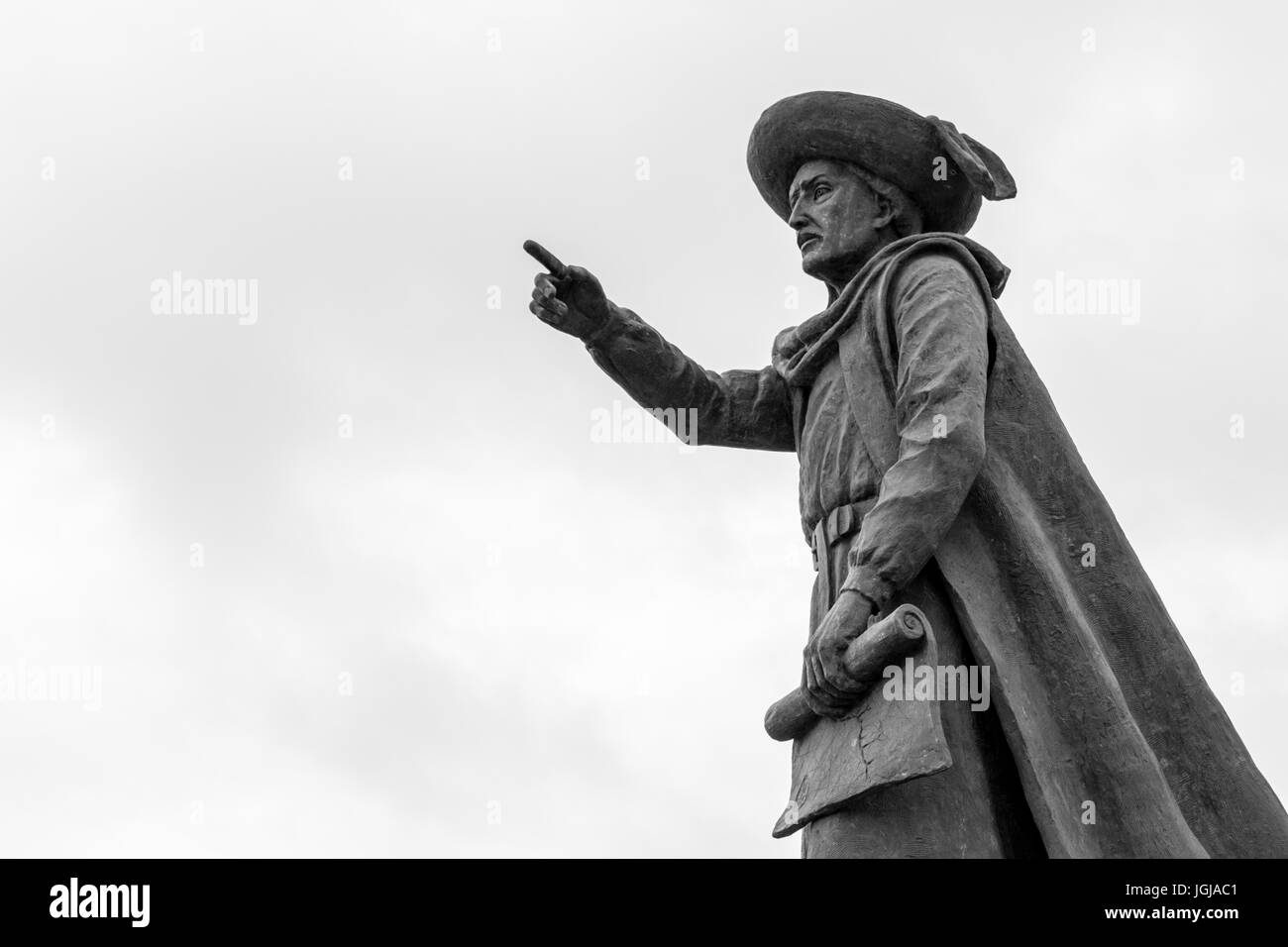 Prince Henry the Navigator is famous nowadays for been the person who started the Age of Discoveries Stock Photo