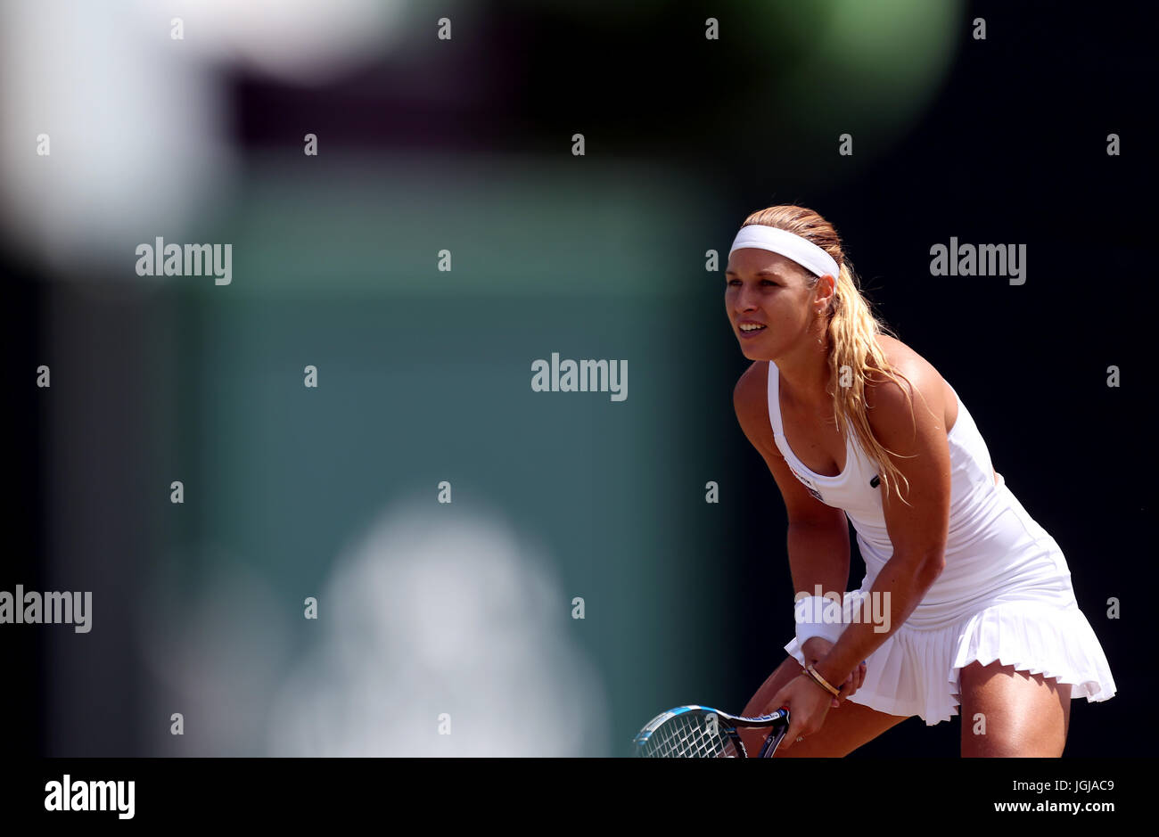 Dominika Cibulkova in action against Ana Konjuh on day five of the Stock  Photo - Alamy