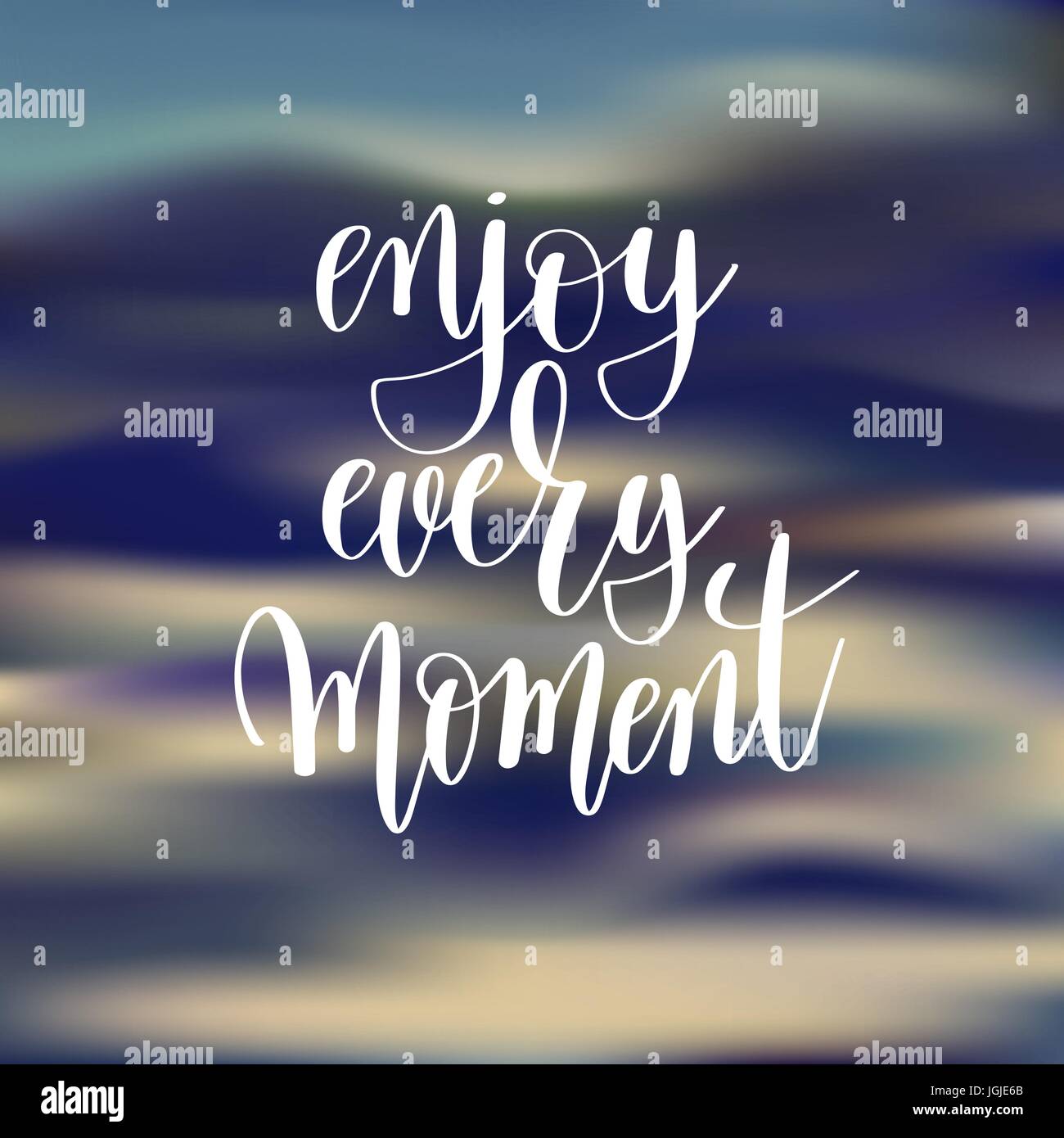 Enjoy Every Moment Poster