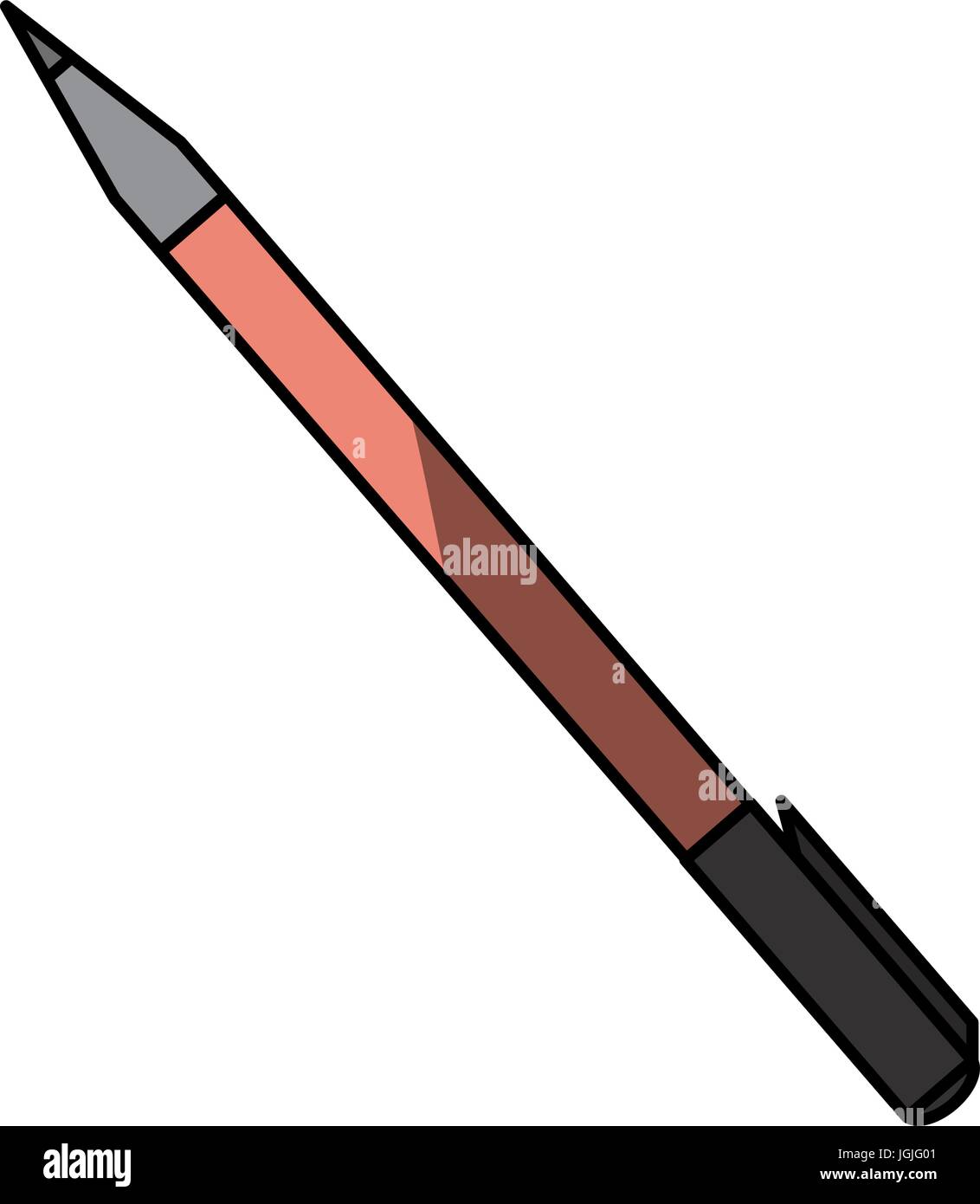 Office pen ballpoint icon vector illustration graphic design Stock ...
