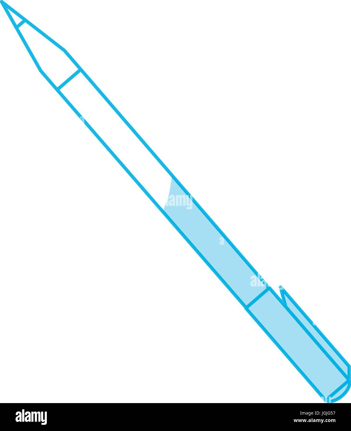 Office pen ballpoint icon vector illustration graphic design Stock ...