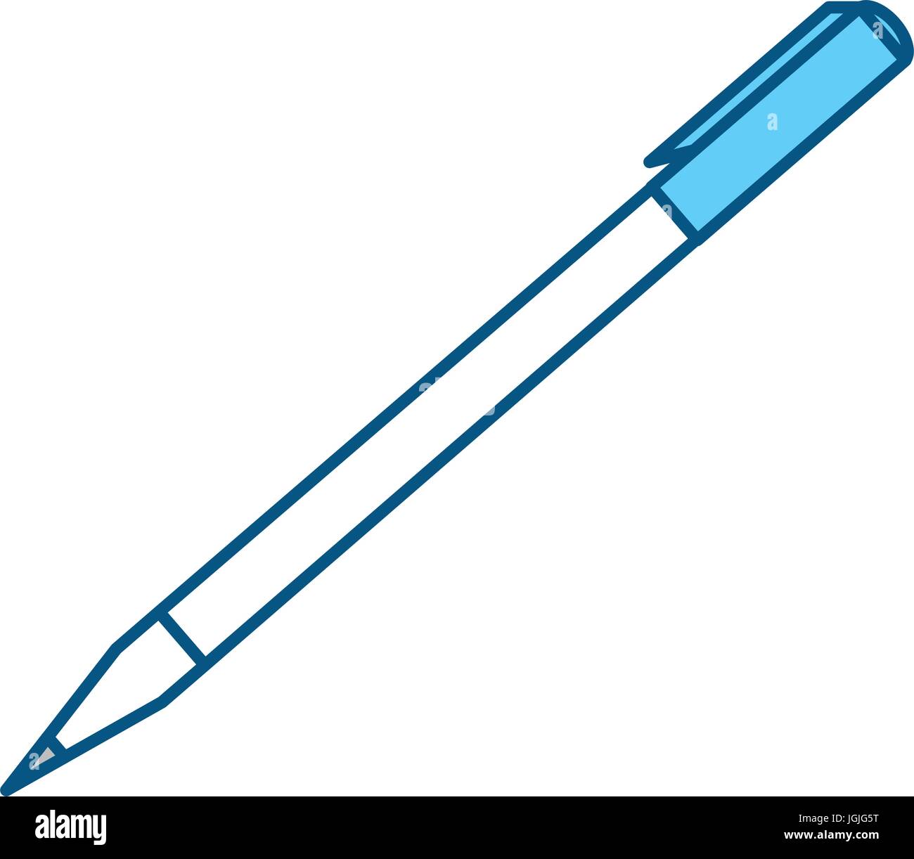 Office pen ballpoint icon vector illustration graphic design Stock ...
