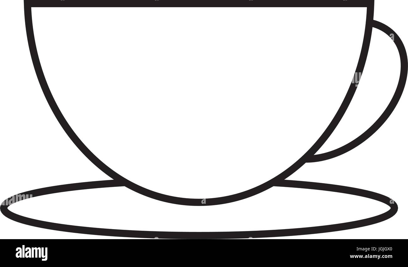 coffee mug icon over white background vector illustration Stock Vector ...