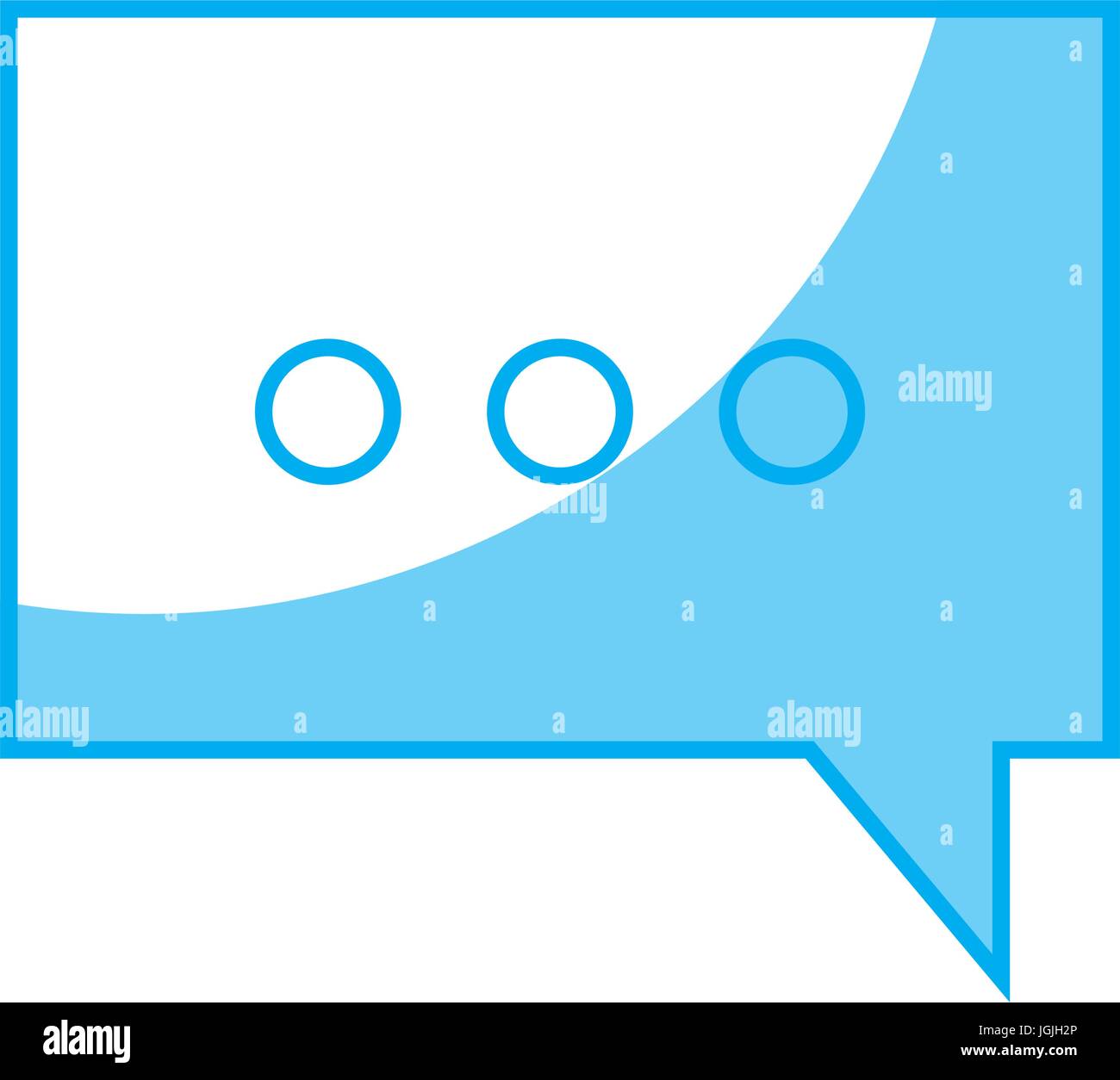 speech bubble icon over white background vector illustration Stock ...