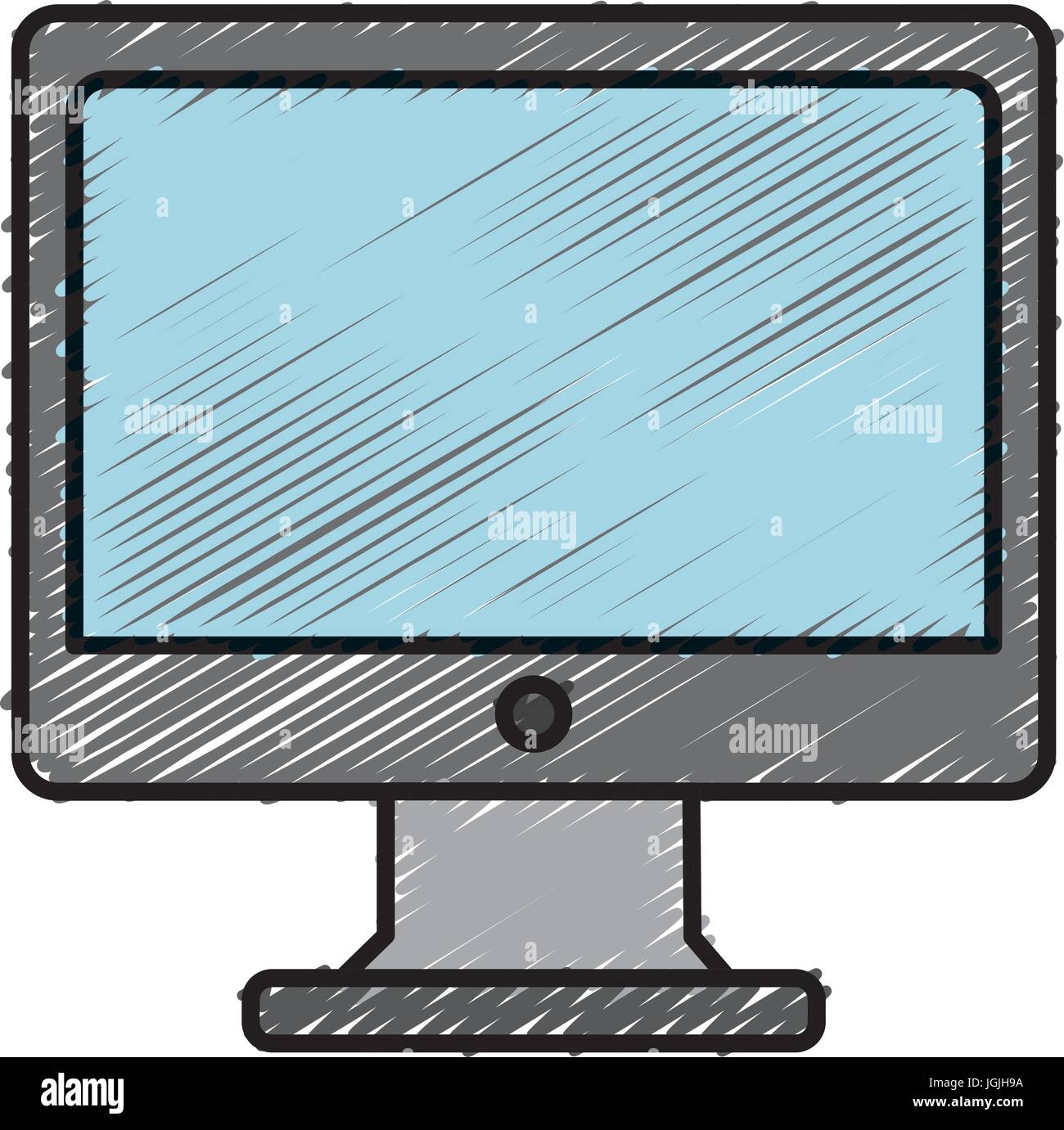 computer icon over white background colorful design vector illustration ...