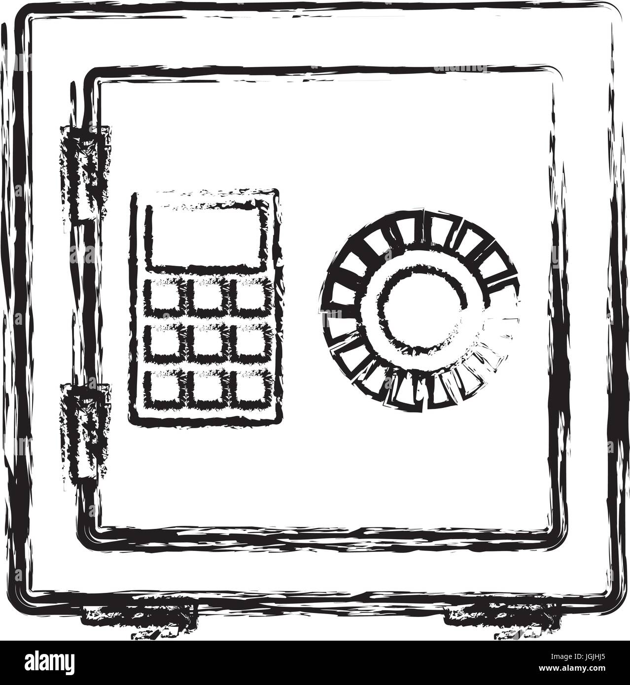 safe box icon Stock Vector Image & Art Alamy