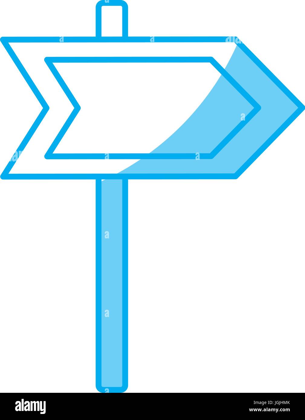 arrow road sign icon Stock Vector Image & Art - Alamy