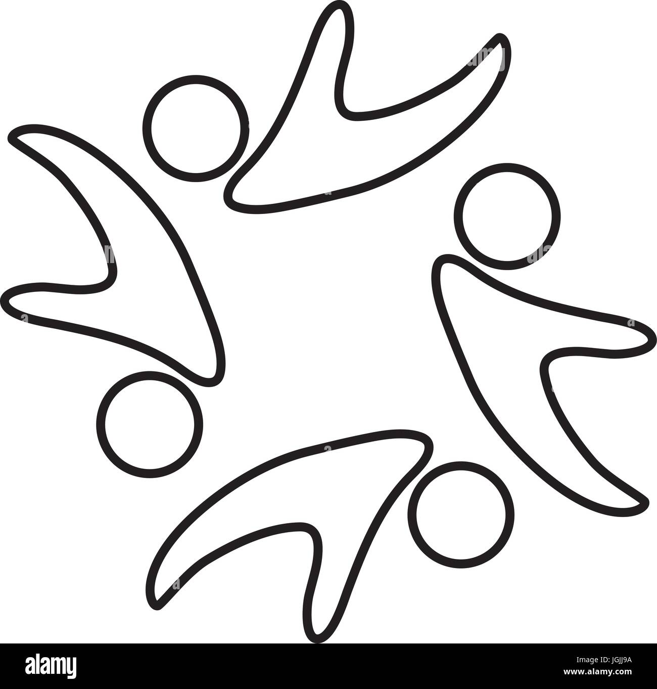 abstract human figure design Stock Vector Image & Art - Alamy