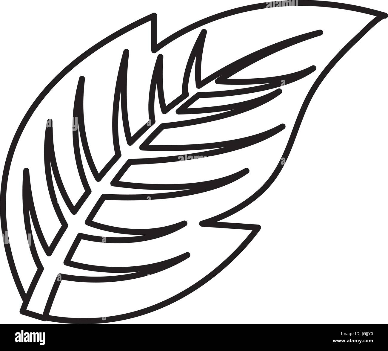 leaf icon image Stock Vector Image & Art - Alamy