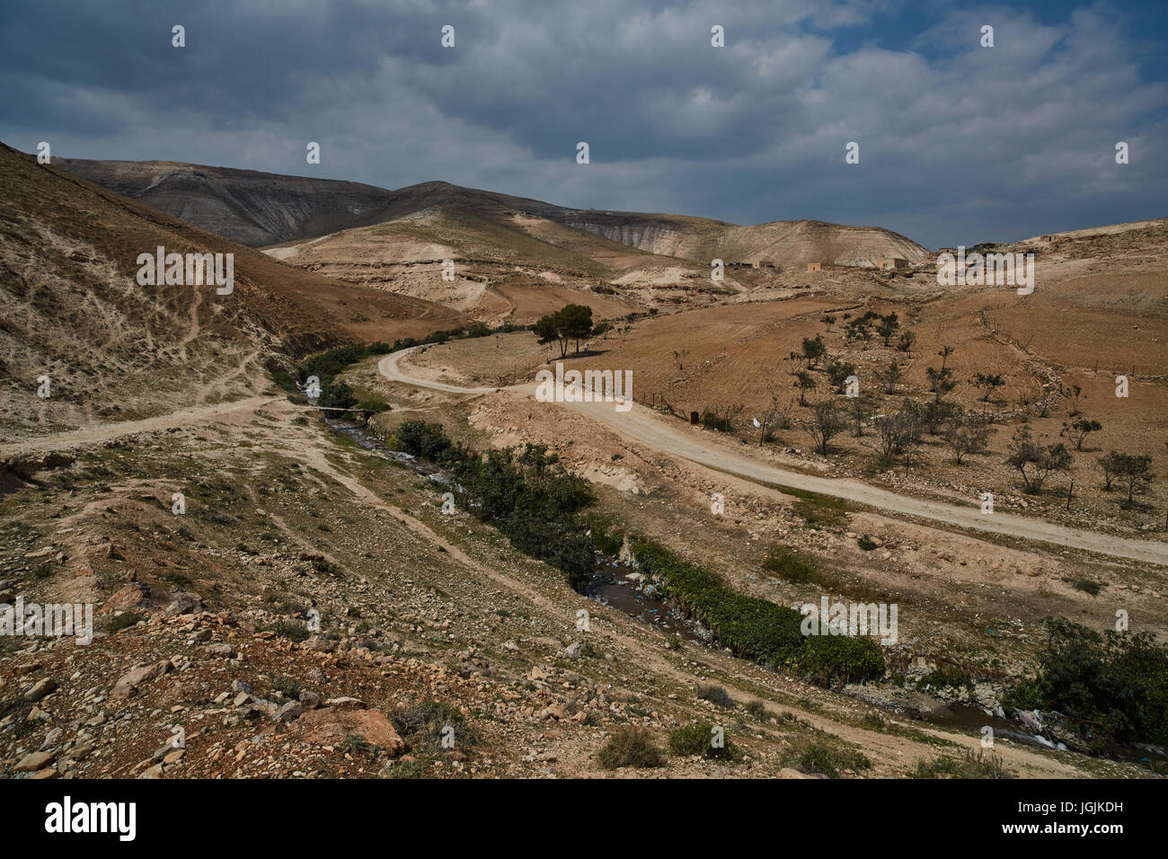 Israel mountain view Stock Photo