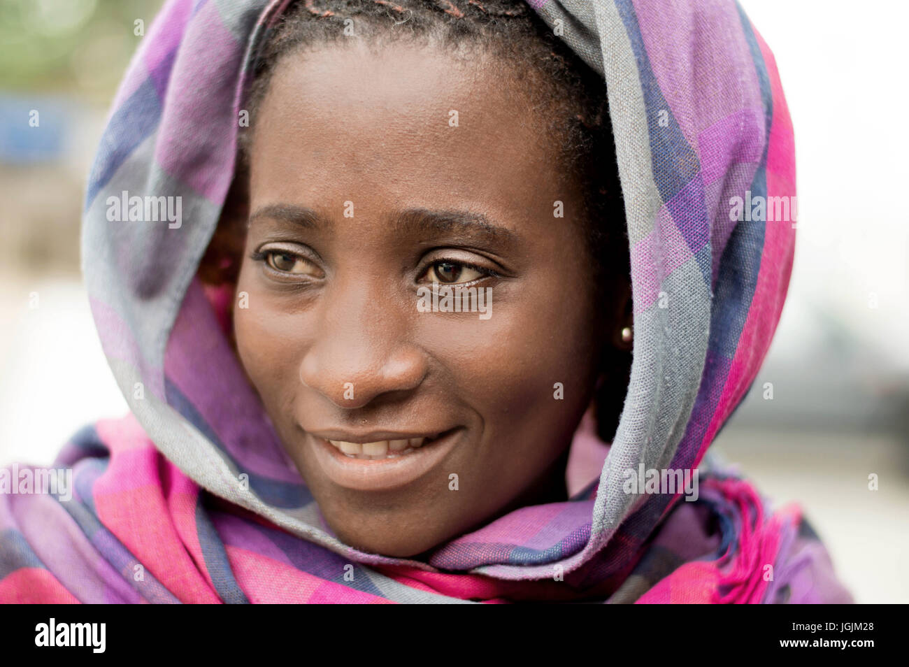 A veiled young woman hi-res stock photography and images - Alamy