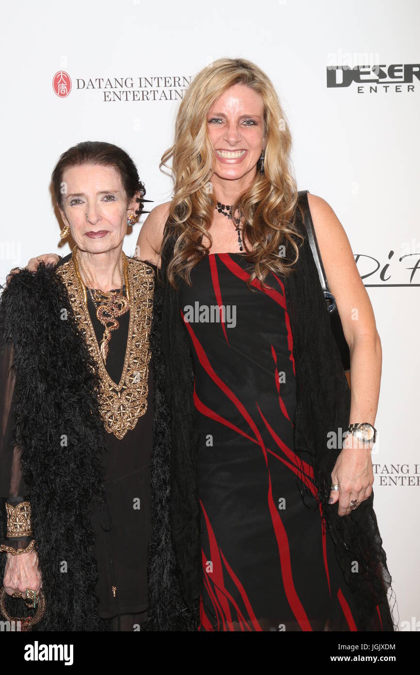 Los Angeles, CA, USA. 28th Feb, 2016. LOS ANGELES - FEB 28: Margaret O'Brien, Mara Tolene Thorsen at the Style Hollywood Viewing Party 2016 at the Hollywood Museum on February 28, 2016 in Los Angeles, CA Credit: Kay Blake/ZUMA Wire/Alamy Live News Stock Photo