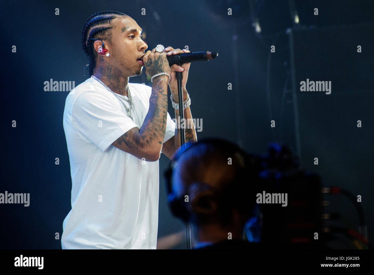 Rapper tyga hi-res stock photography and images - Alamy