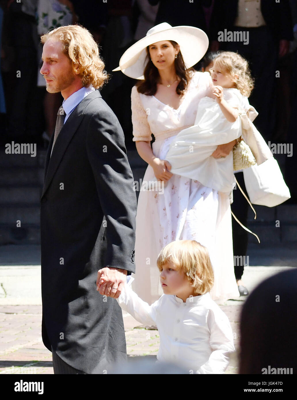 Tatiana Andrea Wedding Prince Andrea Casiraghi And Tatiana Santo