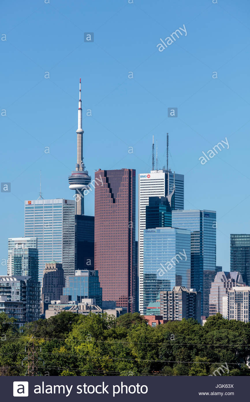 Toronto Downtown Skyline Cityscape Architecture Office Building