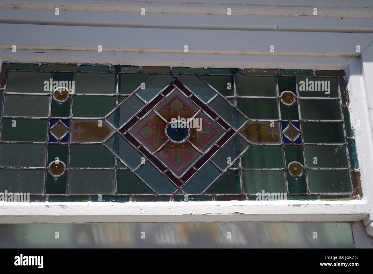 Stained glass transom hires stock photography and images Alamy