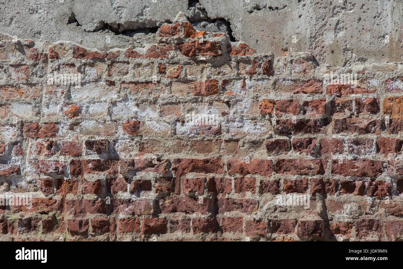 Old grunge brick wall as a background Stock Photo - Alamy