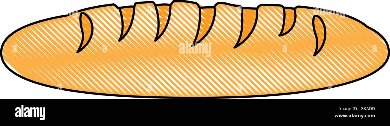 bread icon over white background vector illustration Stock Vector Image ...