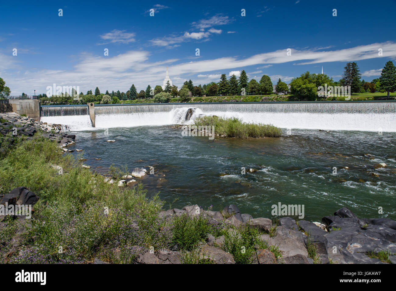Snake river dam hi-res stock photography and images - Alamy