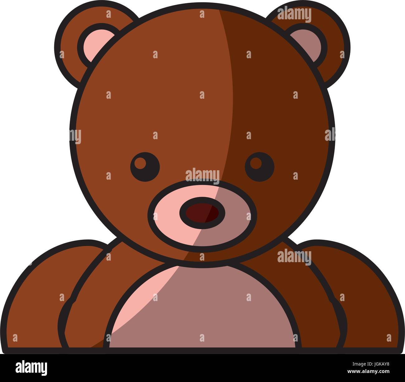 cute bear teddy icon vector illustration design Stock Vector Image ...