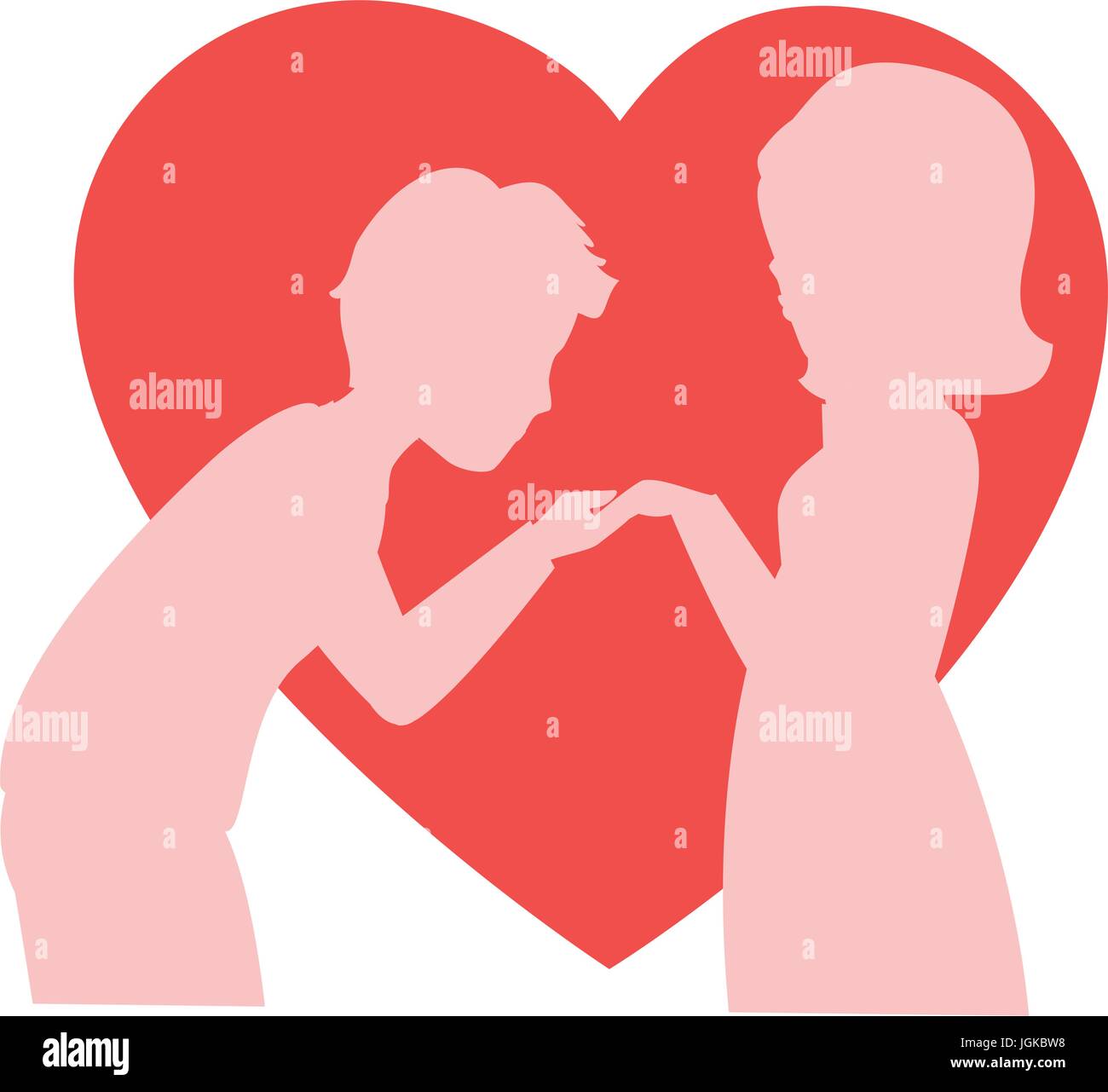 Beautiful and romantic couple icon vector illustration graphic design ...