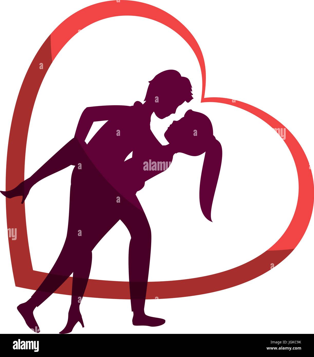 Beautiful and romantic couple icon vector illustration graphic design ...