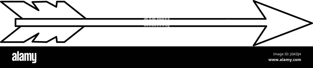 arrow icon over white background vector illustration Stock Vector Image ...