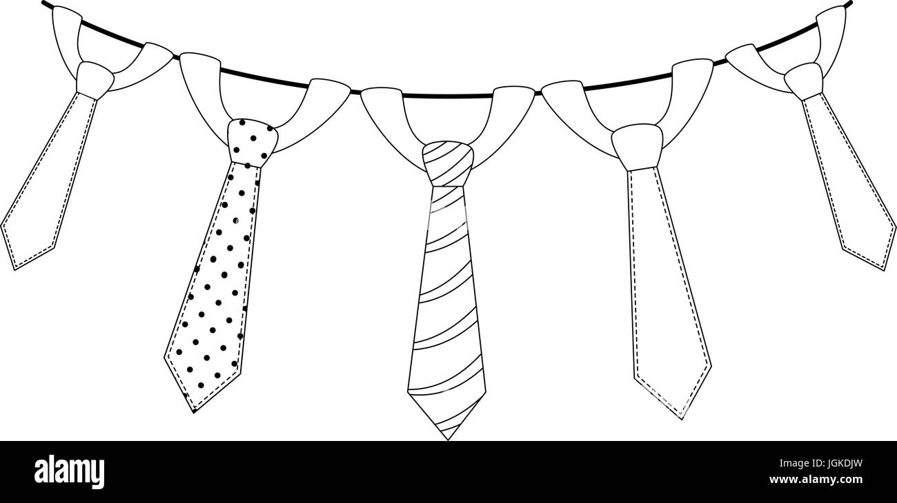 tie accessory design Stock Vector Image & Art - Alamy