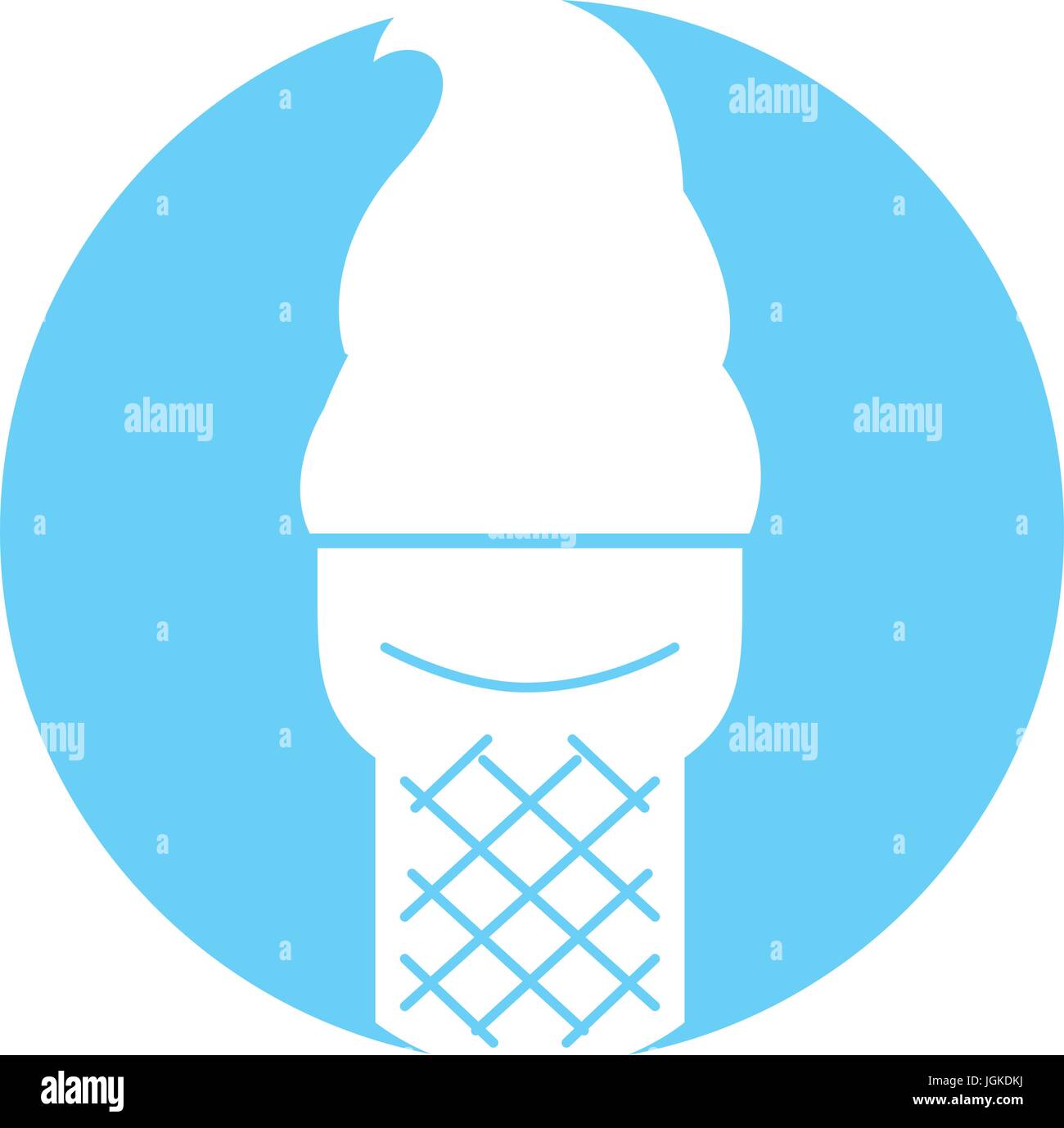 Delicious ice cream cone Stock Vector Image & Art - Alamy