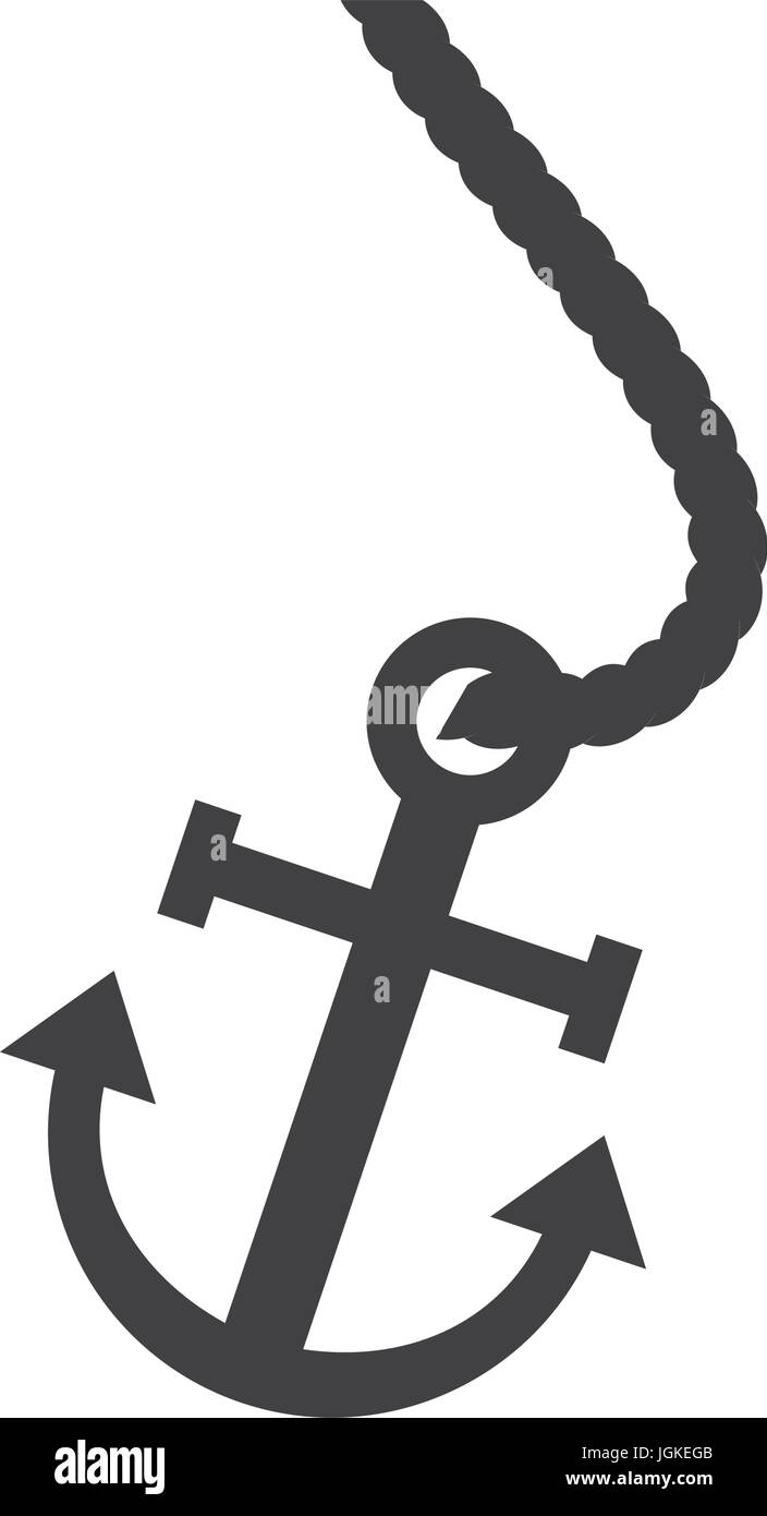 marine anchor isolated icon Stock Vector Image & Art - Alamy