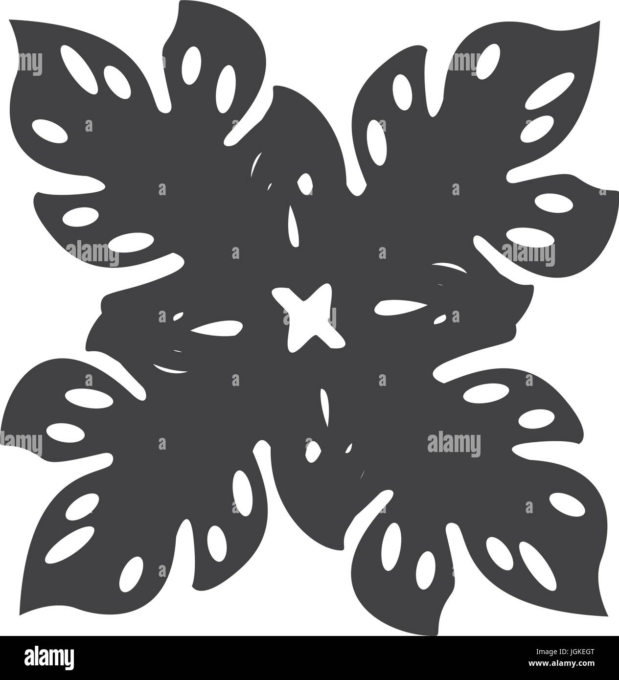 cute summer flower icon Stock Vector Image & Art - Alamy