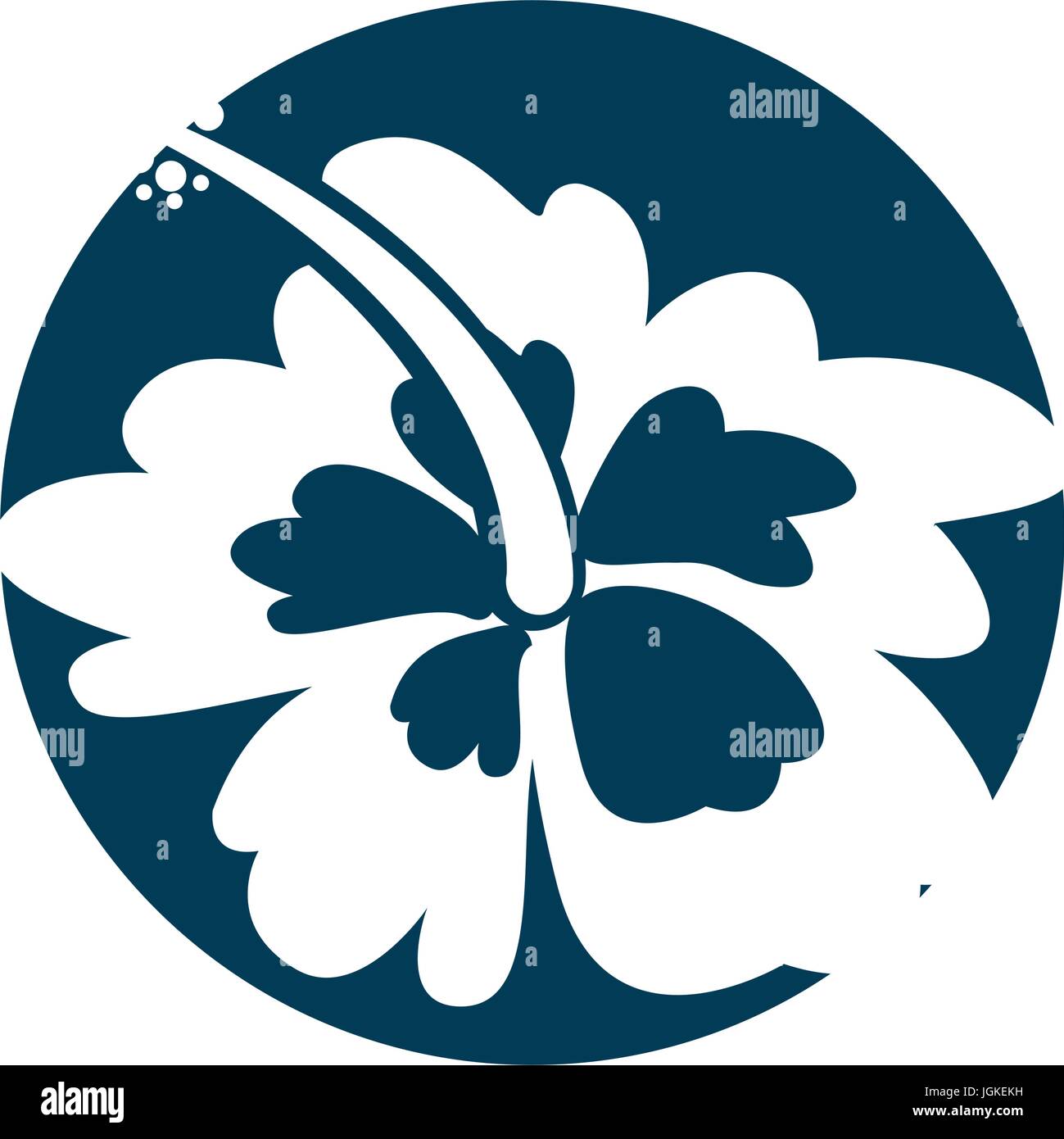 cute summer flower icon Stock Vector Image & Art - Alamy