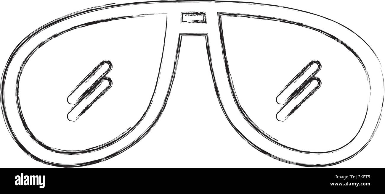 sunglasses summer isolated icon Stock Vector Image & Art - Alamy