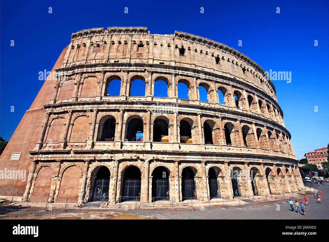The Colosseum Colosseo Also Known As The Flavian Amphitheatre Rome Italy Stock Photo Alamy