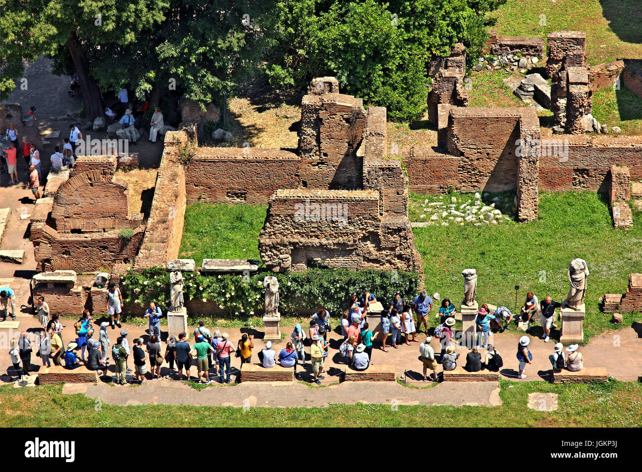 The Casa delle Vestali (House of the Vestal Virgins), Roman Forum, Rome