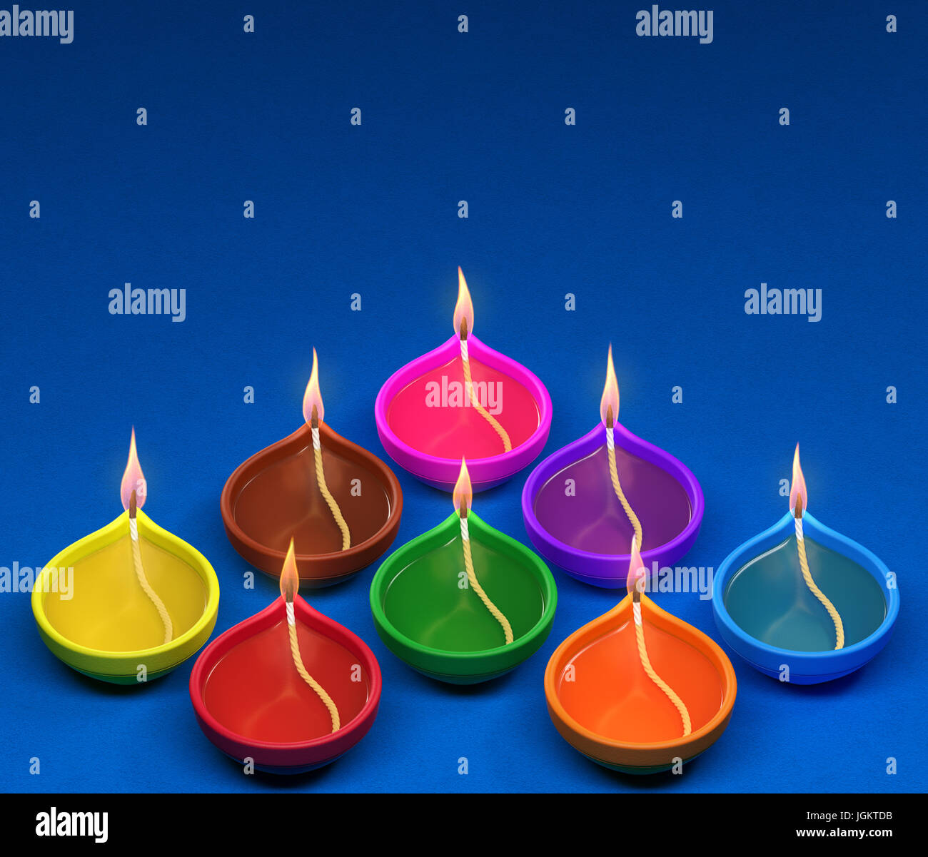 Indian Traditional Oil Lamp Stock Photo Alamy