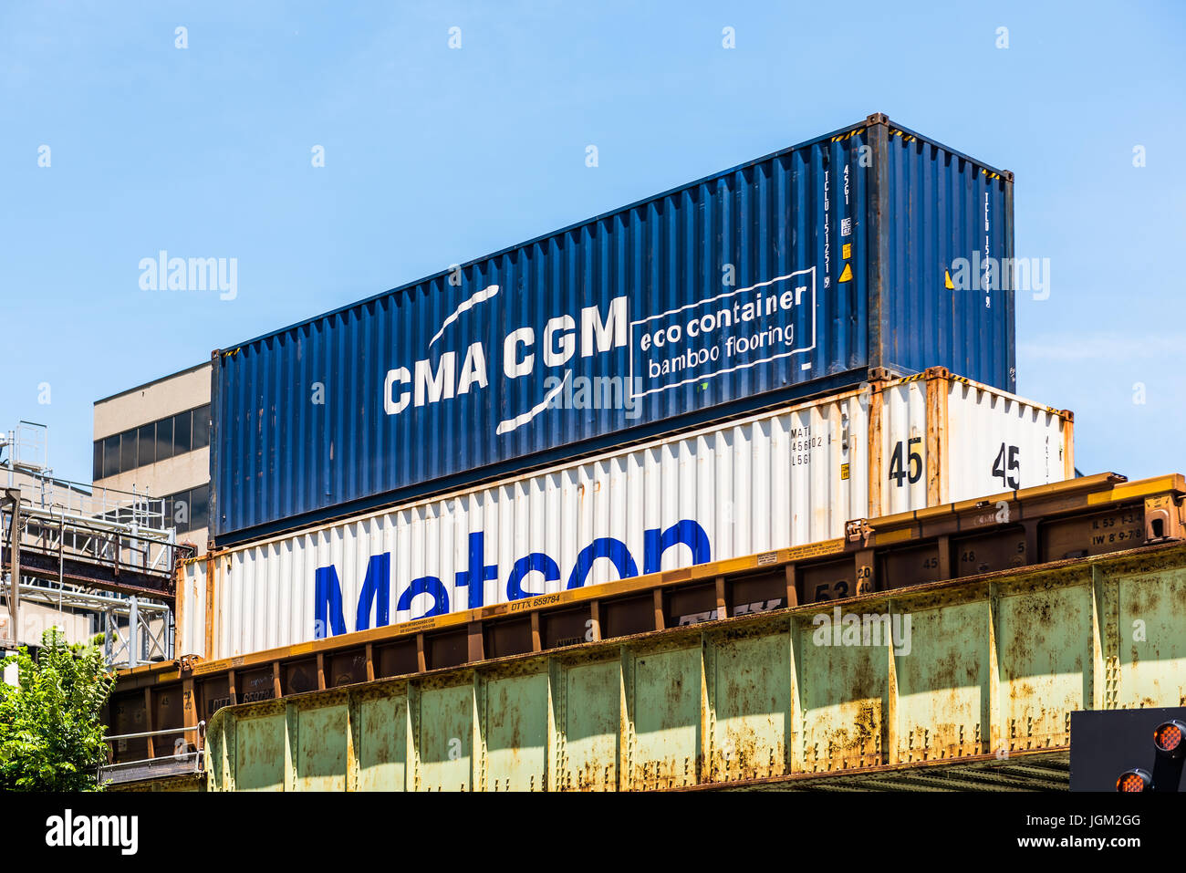 Matson container hires stock photography and images Alamy