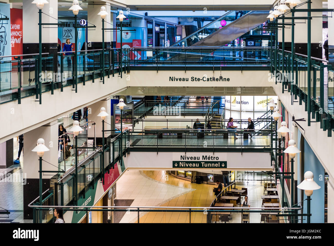 Underground shopping montreal hires stock photography and images Alamy