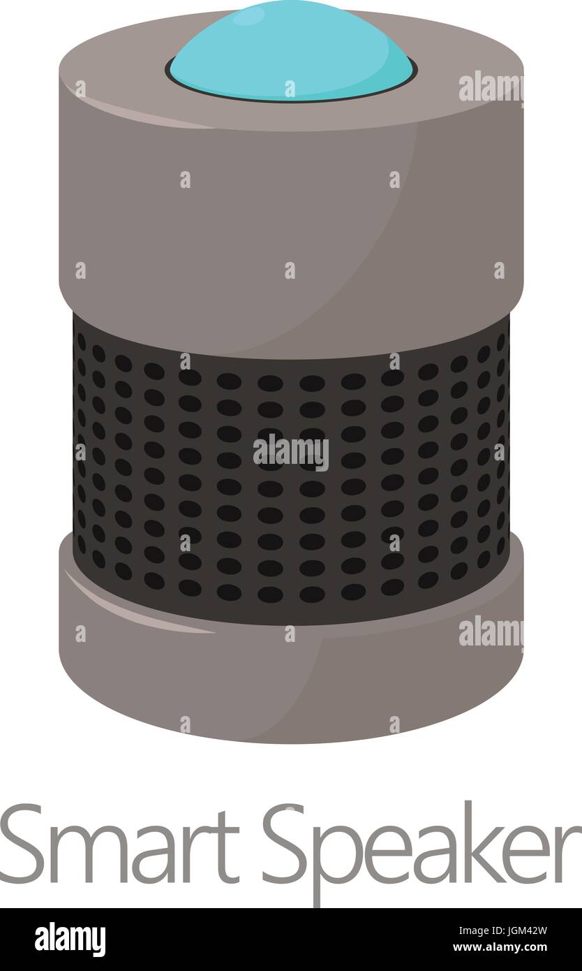 Smart speaker icon, cartoon style Stock Vector Image & Art - Alamy