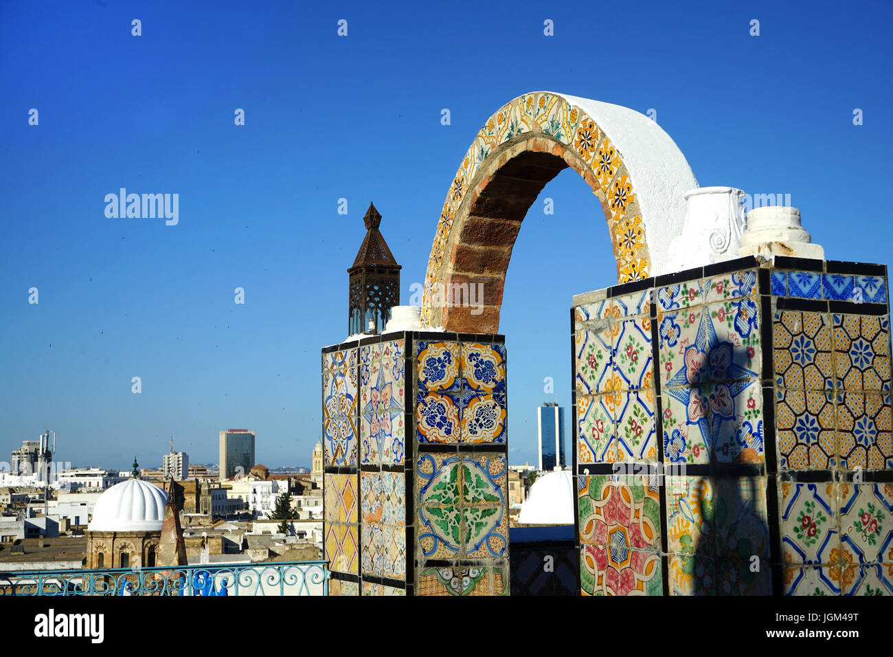 Tunis Medina, Tunisia Stock Photo