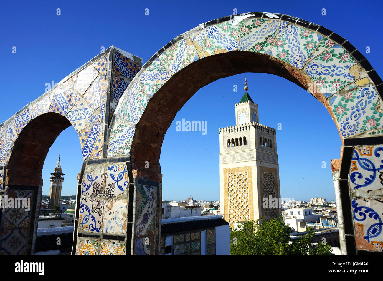 Tunis Medina, Tunisia Stock Photo