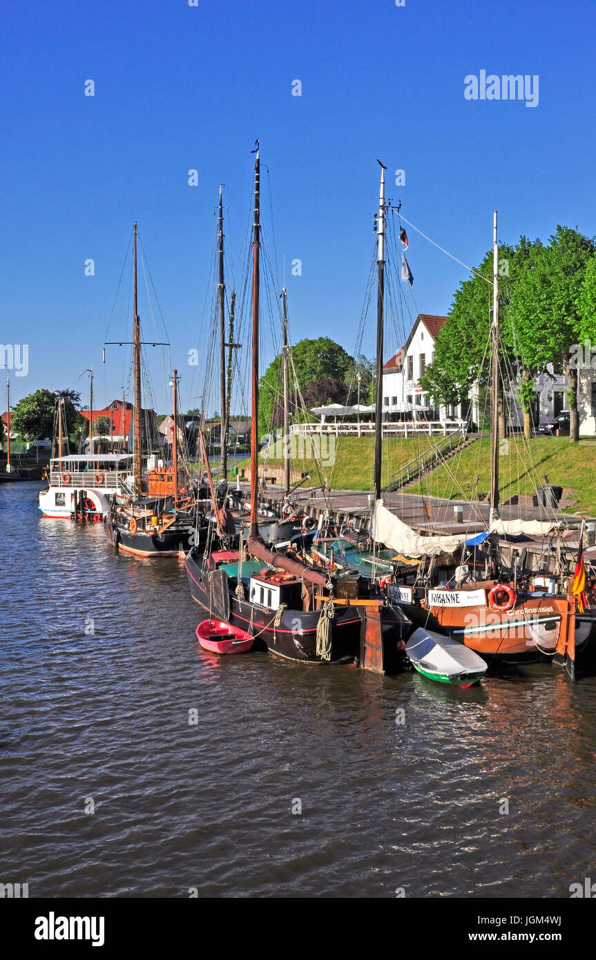 Europe, Germany, Lower Saxony, East Friesland, Friesland, scenery, blue sky, day, daylight, Outside, field recording, photograph, trip, tourism, Verti Stock Photo