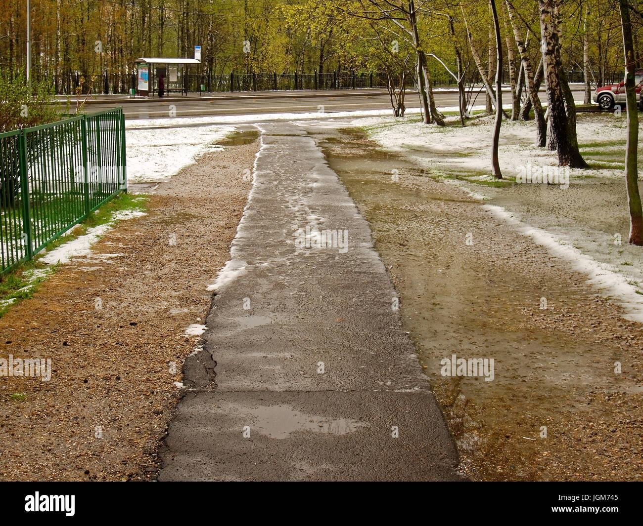 Russian spring landscape hi-res stock photography and images - Alamy