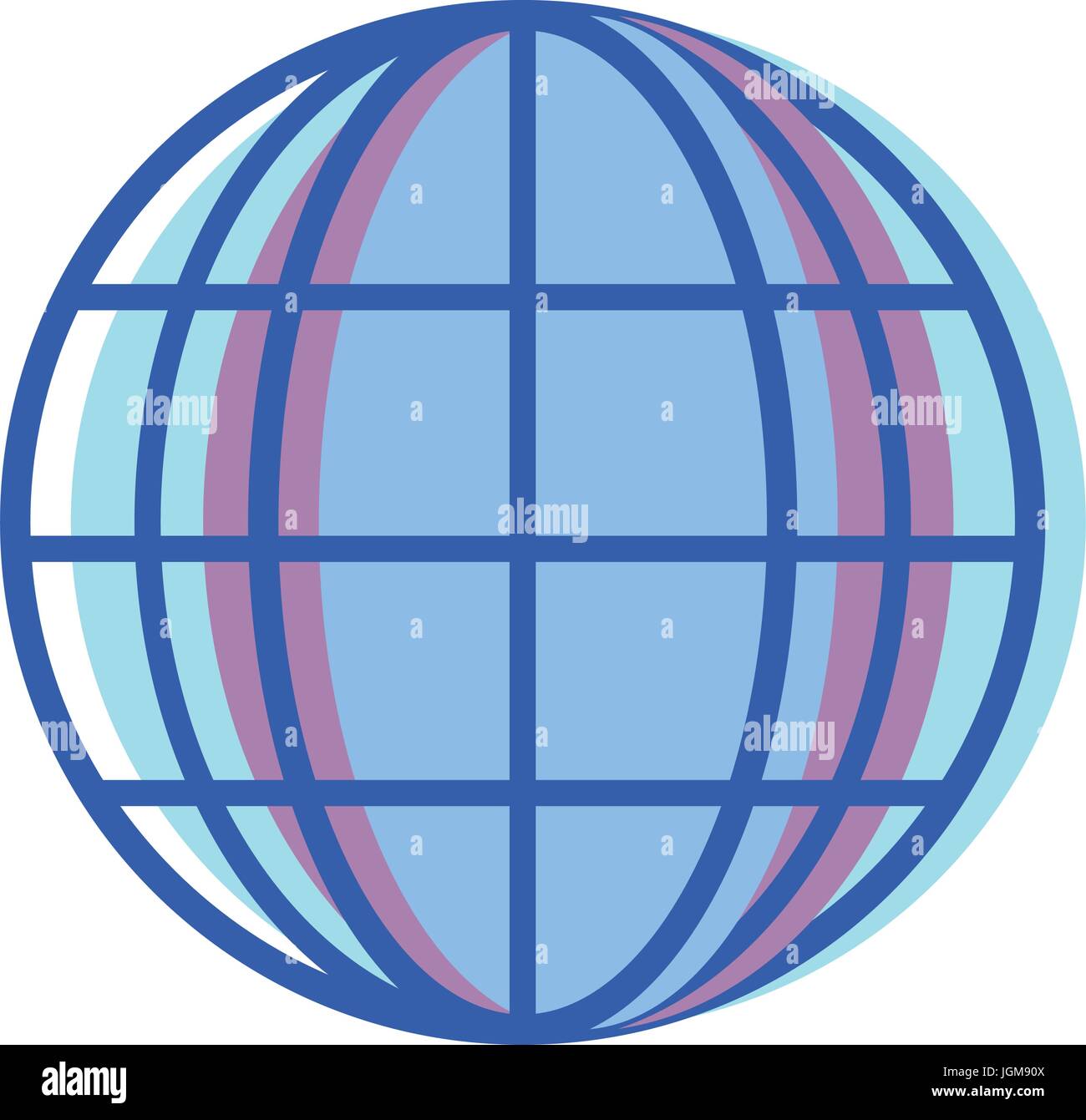 global earth planet to exploration ubication Stock Vector Image & Art ...
