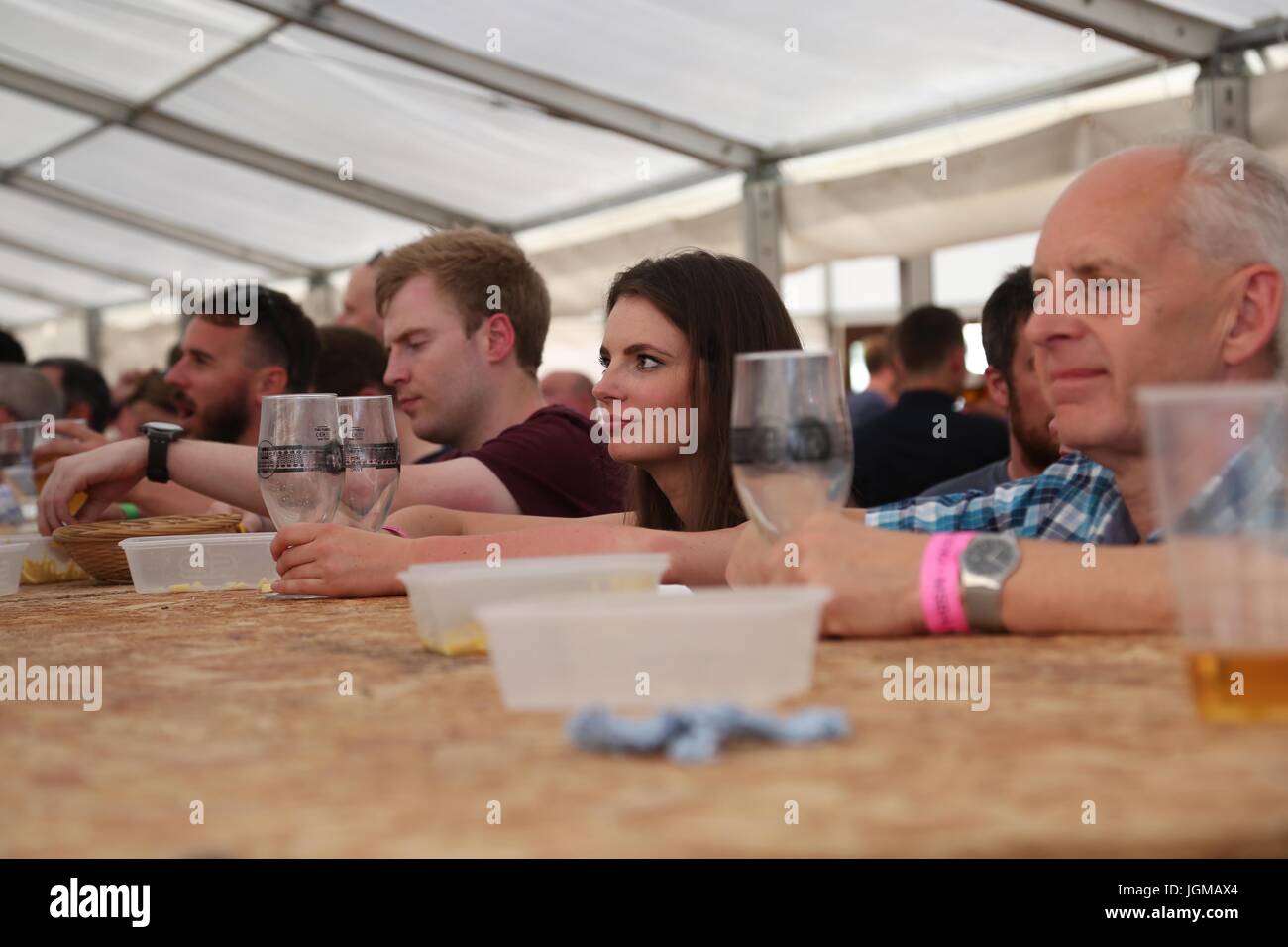 Stonehaven Midsummer Beer Festival, 2017 Stock Photo Alamy
