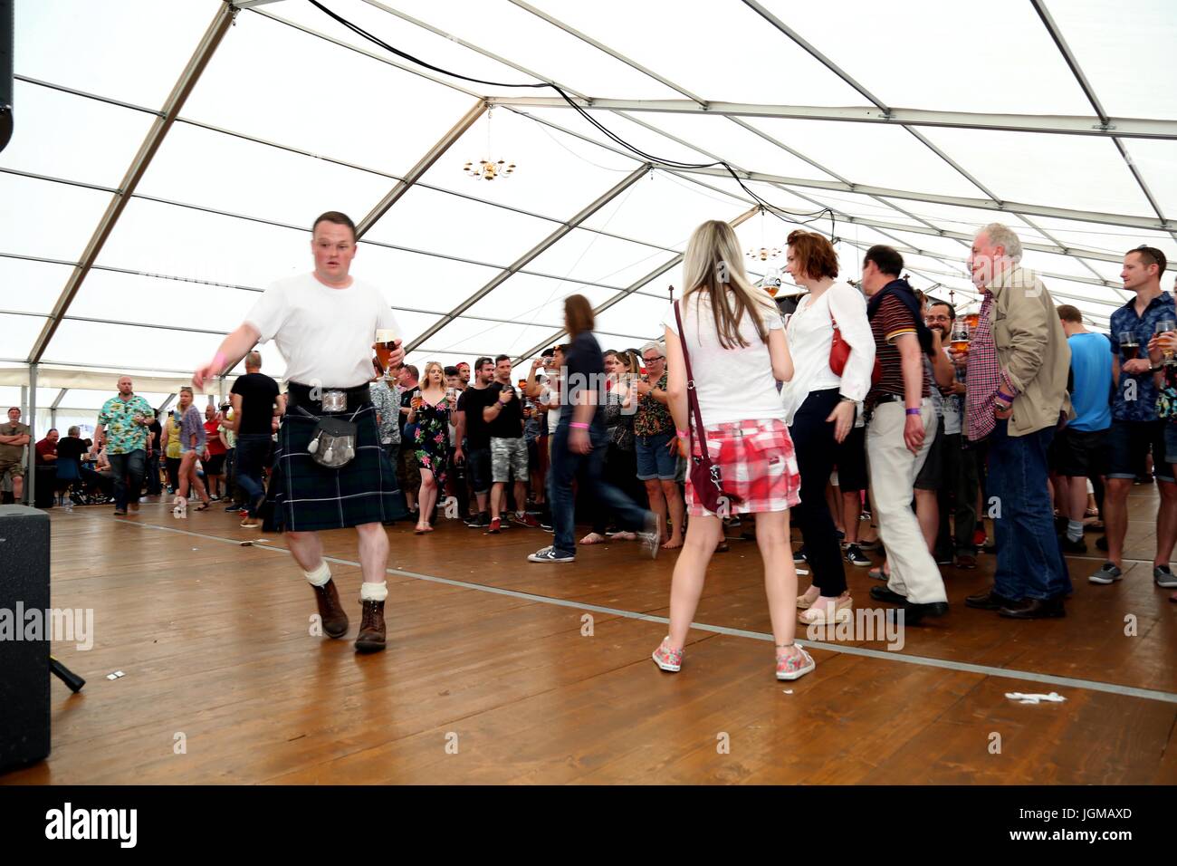 Stonehaven Midsummer Beer Festival, 2017 Stock Photo Alamy