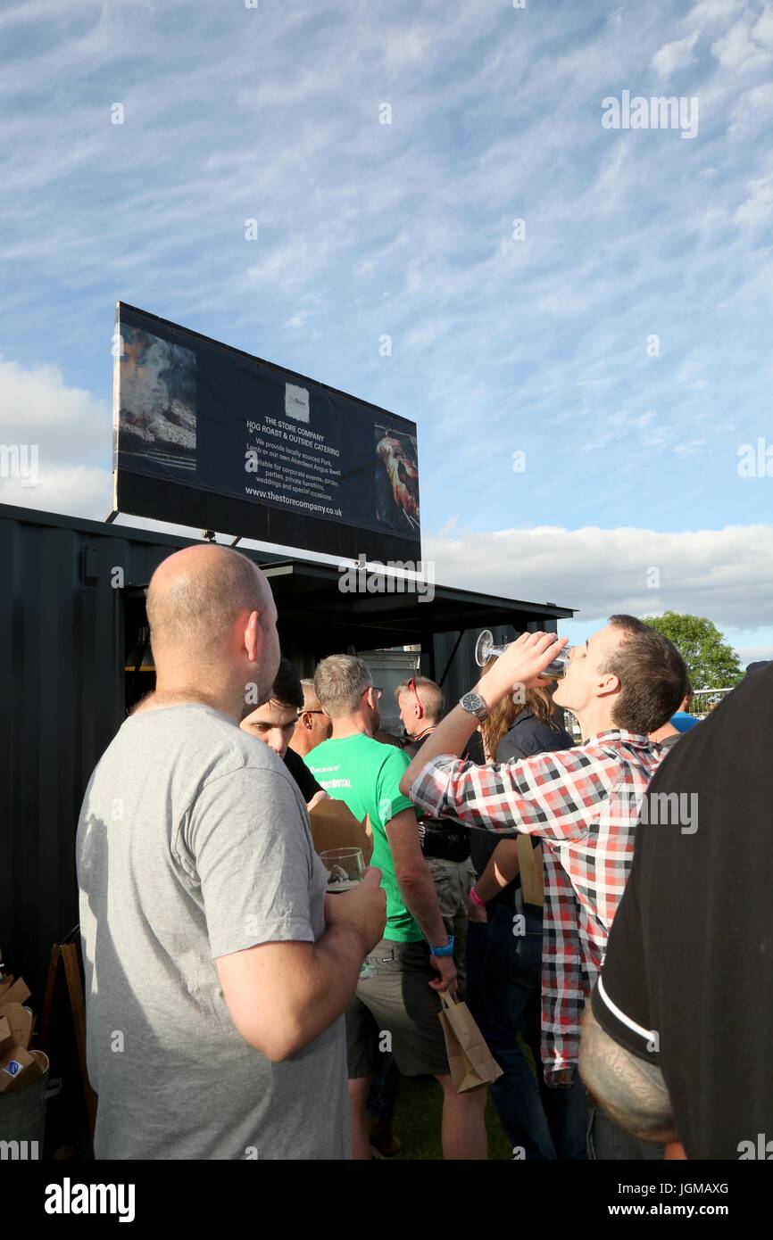 Stonehaven Midsummer Beer Festival, 2017 Stock Photo Alamy