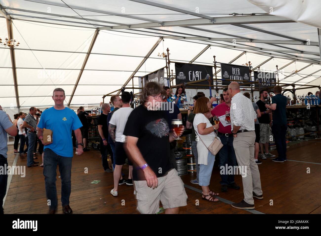 Stonehaven Midsummer Beer Festival, 2017 Stock Photo Alamy