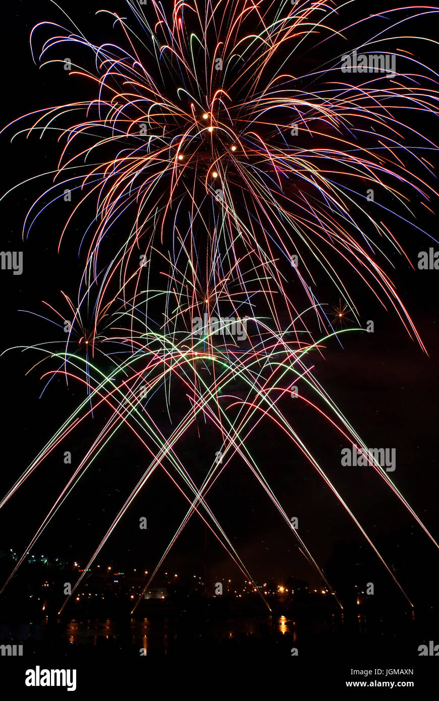 Fireworks in Montreal, Canada, Golden Jupiter Trophy, Feuerwerk in