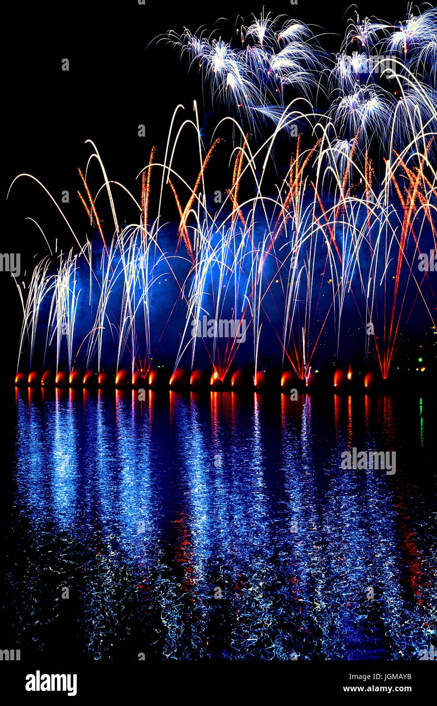 Fireworks in Montreal, Canada, Golden Jupiter Trophy, Feuerwerk in